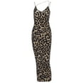 thumbnail image 5 of Women's Leopard / Snake Print Maxi Dress Party Bodycon Dress, 5 of 5