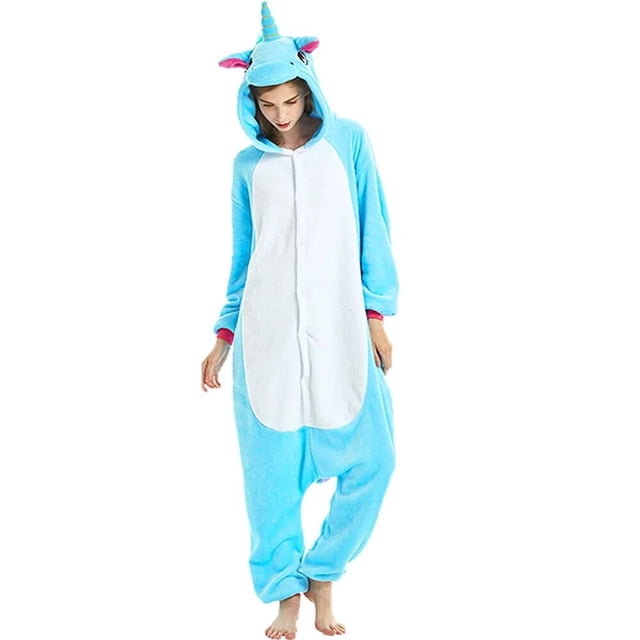 Pijamas de franela con capucha para niños y niñas, ropa de dormir con Pijama de animales de dibujos animados, Tigre, Koala, pijamas para chicos, Otoño e Invierno xuanjing unisex