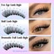thumbnail image 4 of Kit de extensión de pestañas Yawamica 50D 80D Cat Eye Lashes 240 unidades, 4 of 8