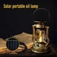 thumbnail image 2 of Lámpara de queroseno retro con luz solar LED, lámpara colgante con energía solar, linterna portátil para exteriores, decoración de patio y jardín, A, 2 of 5