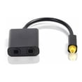 thumbnail image 1 of Adaptador de cable de audio de fibra óptica digital, adaptador divisor de 1 entrada y 2 salidas, 1 of 5