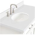 thumbnail image 4 of Ariel D043slwqovo Kensington 43" Free Standing Single Oval Basin Vanity Set - Grey, 4 of 7