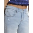 thumbnail image 4 of Mills by Millie Bobby Brown Women's Light Wash Boyfriend Jeans, Sizes 00-18, 4 of 5
