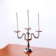 thumbnail image 1 of Candelabros Retro 1:12 lámpara de vela con paisaje de decoración de muebles de estar Plata, 1 of 8