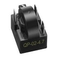 thumbnail interactive-video image 1 of Azpartspro QP2-4.7 Refrigerator Start Relay – 1 Pin PTC, 4.7 Ohm, Black, Fits QP2-4R7 Compressors 1 of 5