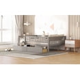 thumbnail image 4 of Gray Full Size Daybed Featuring Two Drawers and Solid Pine Wood, 4 of 17