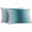 Teal Blue Gray, variant on Dark Blue Grey Ombre Throw Pillow Covers 20x20 Inch Set of 2, Modern Abstract Art Gradient Waterproof Outdoor Pillow Covers, Decorative Cushion Pillowcases for Couch, Sofa, Bed, Garden, Patio