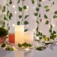 BrightSide 3-pack LED Ivy Garland Lights, 7ft Faux Vines, Warm White LEDs, Battery Operated ...
