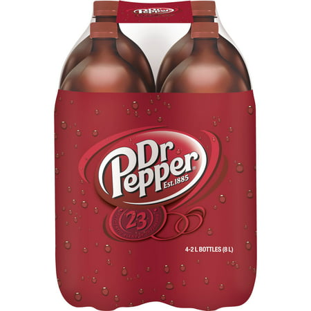 Dr Pepper (2 L bottles, 4 pk.)