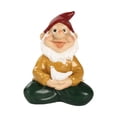 thumbnail image 1 of Estatua De Gnomos De Resina, Figuritas De Enanos, Adornos Para Meditación Al Aire Libre, Decoraciones De Jardín Para El Hogar, Adornos De Guardería Serendint HA037417-00, 1 of 6