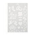 thumbnail image 2 of facefd Drawing Template Plastic Ruler Stencil DIY Painting Board Hollow Album Decor, No.12, 2 of 4
