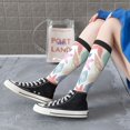 thumbnail image 5 of KLL Colorful Seashells Print Cool Socks Men's Women's Crew Socks Funny Crazy Novelty Stockings, 5 of 6