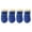 Blue-L, variant on Thick Warm Windproof Winter Pet Dog Shoes Anti-slip Snow Booties Footwear for Small Dogs Puppys Cats Dogs Paws Care Shoe