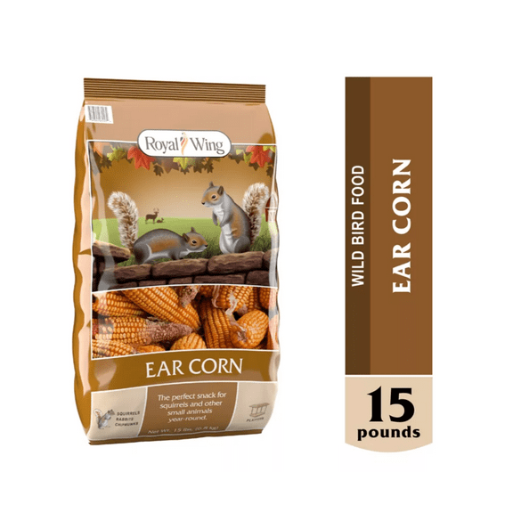 Royal Wing Ear Corn Squirrel Feed, 15 lb.