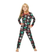 Family Ugly Sweater Party Matching Pajamas - Kids Unisex 2-Piece Pajama Set, Size 14