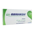thumbnail image 1 of Di-Arahkor 60 mg/12.5 mg 20 tabletas, 1 of 2