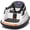 White, variant on Hikiddo Bumper Car for Kids, 6V Powered Kids Ride on Toys Bumper Car for Toddlers Aged 3 4 5, w/ Remote, 3 Speed - Blue