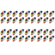 thumbnail image 1 of Abanico Mano Arcoíris 6 Uds. Del Orgullo Gay para Fanáticos LGBT (estilo 2), 1 of 4