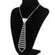 thumbnail image 4 of Collar de Imitación Fernando de Cristal de plata, 4 of 8