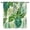 Palm Leaves3, variant on Lfeey Apartment Decor Blackout Curtains, Tropical Palm Print in Soft Green, Grommet Top Light Blocking, 63 Inch Long, 2 Panels