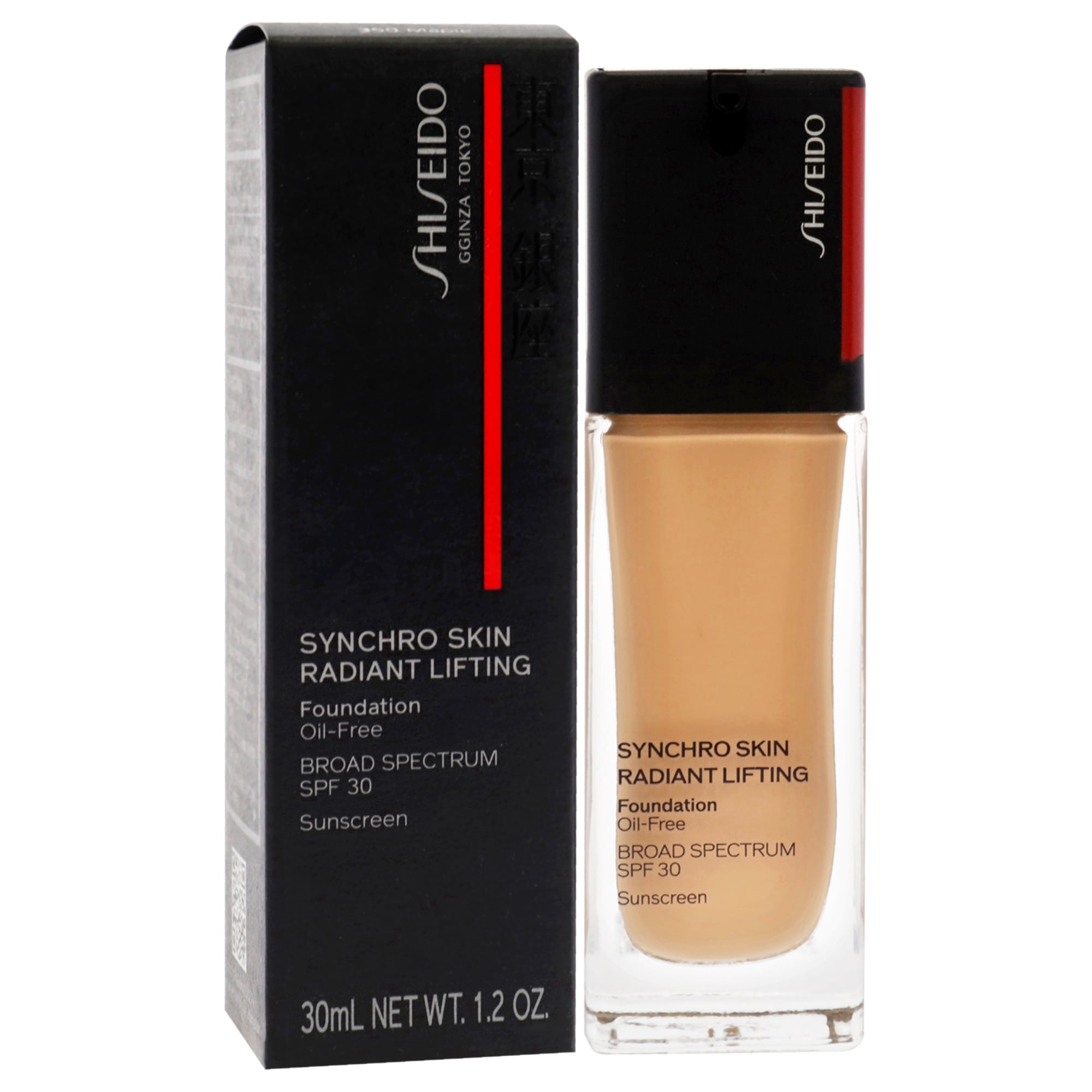 Shiseido Synchro Skin Radiant Lifting Foundation SPF 30 - 350 Maple , 1.2 oz Foundation