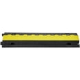 thumbnail image 1 of KFFKFF Cord Protection Ramp, Dual Channel, 22000 lbs/axle Load Capacity, Robust TPU Cable and Hose Cover Ramp, Driveway Speed Reducer with TPR Flip-Open Lid, Suitable for Indoor & Outdoor Use, 1 of 9