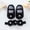 Black, variant on AOOCHASLIY Black and Friday Kids Shoes Toddler Baby Girls Boys Baby Shoes Soft Sole Non-slip Baby Toddler Sandals