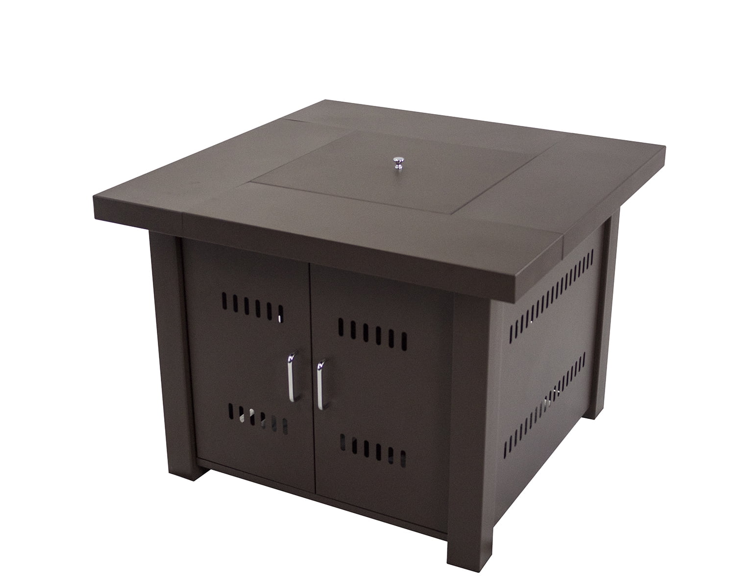 Pleasant Hearth OFG900T Avalon 38" Mocha Gas Firepit Table by GHP Group, Inc.