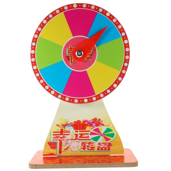 CIMAXIC roulette wheel 1 Set of Party Roulette Wheel Game Roulette Wheel Luck Roulette Wheel Wall Fortune Roulette Wheel,13.39"X7.87"X4.72"