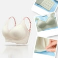 thumbnail image 5 of ZRBYWB Women's Bra Ladies Lace Edge Without Steel Ring Movement Seamless Gathering Adjustment Yoga Sleep Large Underwear Breathable, 5 of 5