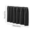 thumbnail image 3 of Cabinet Curtains for Kitchen Underneath,Under Cabinet Curtains Farmhouse,Short Curtains for Kitchen,Dust-Proof Window Shades Doorway Curtain,Privacy Short Cabinet Curtain Desk Skirt,, 3 of 6