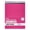 Hot Pink, variant on Mailerview Arctic White Bubble Mailers 9.5x14.5 Poly Padded Mailers #4 200 Pack