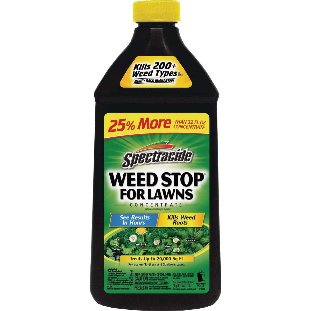 Spectracide Weed Stop for Lawns Weed Killer Concentrate, 40 fl. oz.