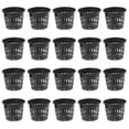 thumbnail image 2 of Black Plastic Plant Nursery Net Bucket for Storage with Good Air Permeability 20pcs, 2 of 9