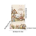 thumbnail image 3 of CaiYueKe Easter Bunny Chair Covers Set, Holiday Dining Decor, Festive Party Chair Slipcovers, Spring Home Table Setting, Washable Decorative Covers for Kitchen Dining Room Gatherings, 3 of 7