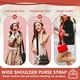 thumbnail image 5 of Correa Ancha para Bolso Uxcell [1Pcs] - Correas Ajustables de 55 Pulgadas para Reemplazo de Bolsos Usar para Bolso y Bolsa Cruzada y Guitarra y Bolsa de Lona - [Rosa], 5 of 6