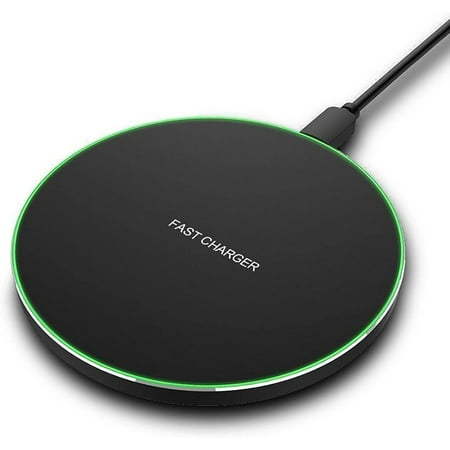 Fast Wireless Charger 20W Max Wireless Charging Pad Compatible with iPhone 17/17 Pro/16/15/14/13/12/SE/XS Max/XR AirPods;General Wireless Charge Mat for Samsung Galaxy S25/S24/Note Pixel/LG