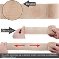 thumbnail image 4 of 2 Inch Self-Adhesive Bandage Wrap, Elastic Tape for Wrist and Ankle, 40 Rolls (Beige), 4 of 5