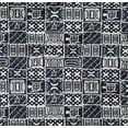 thumbnail image 4 of oneOone Cotton Poplin Twill Dark & Blue Fabric Geometric African Fabric For Sewing Printed Craft Fabric By The Yard 56 Inch Wide, 4 of 4