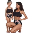 thumbnail image 3 of Mother and Daughter Swimwear Family Matching Swimsuit Girls Two Pieces Bikini Set Ruffle Falbala Bathing Suits, 3 of 4