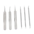 thumbnail image 1 of Ensemble d'Outils Popper Boutons, Extracteur de Boutons de Sécurité 6 Pcs avec Étui de Rangement pour Voyage Front, 1 of 7