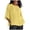 Yellow, variant on Womens Athletic Tops Women's Women Shirts Compression Tech Shirt Loose Work Tops Women Shirts Men Womens Oversized Tee Apparel T Shirt Sleeve Solid Color Short Sleeve Tee Green S