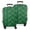 Green Striped Footballs, variant on Green Striped Footballs Pattern Luggage Cover Fashion Suitcase Cover Baggage Covers Fit 25-28 Inch Luggage (Go Travel)