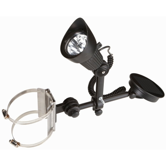 3 LED Solar Powered Flag Pole Spot Light Spotlight Flagpole 1.2V free shipping