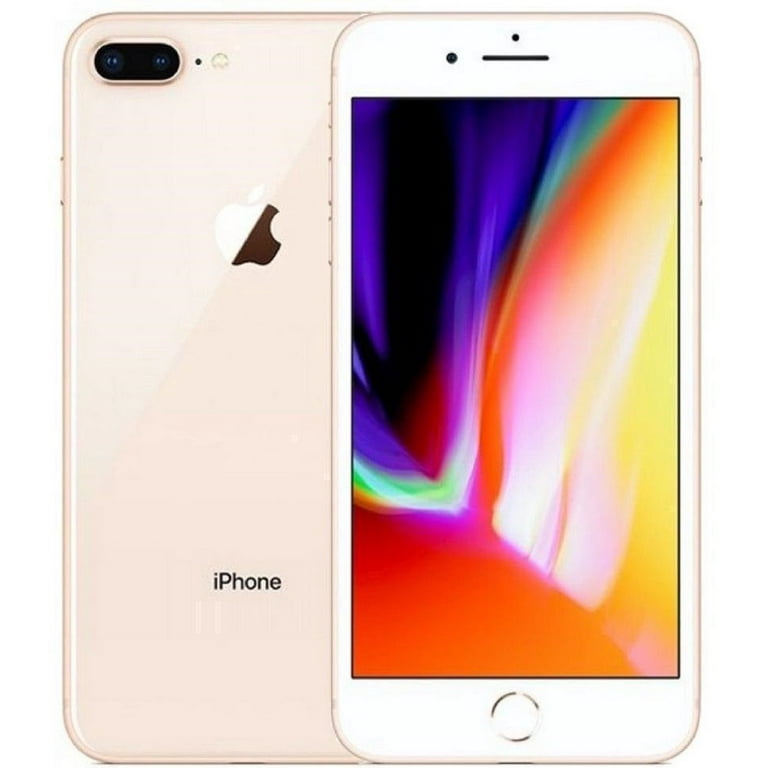 Pre-Owned Apple iPhone 8 Plus - Carrier Unlocked - 256 GB Gold 
