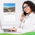 thumbnail image 6 of EcoEarth 18-Month Vertical Wall Calendar, National Parks, 11" x 17" Open, 2026 - 2027, 6 of 7