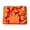 Orange-A, variant on XINGXIANG - 8.3in Halloween Themed Silicone Baking Mold, Food Safe Ghost Castle Skull Candy Mould For Fall Holiday Dessert DIY Table Treat Making (Orange-B)
