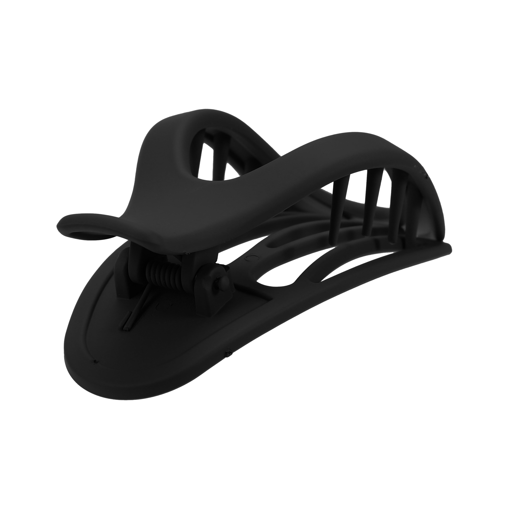 Unique Bargains 3Pcs Plastic Hair Claws Hair Clips Hair Barrettes Black