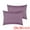 Purple, variant on Unique Bargains Envelope Closure Durable Velvet Pillowcases (2 Count) Bean-Paste Color Queen
