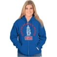 thumbnail image 3 of Crush For The Slush Puppie Logo Zip Up Hoodie Men's Women's Brisco Brands M, 3 of 6